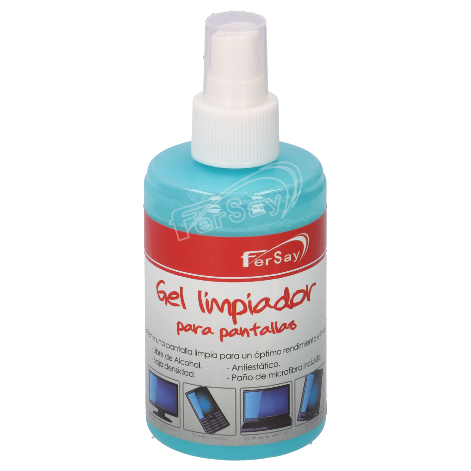 Gel limpiador para pantallas LCD, TFT y PLASMA Fersay - E-5411