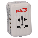Fersay Universal Travel Adaptor For Mains Plugs | E-NC250