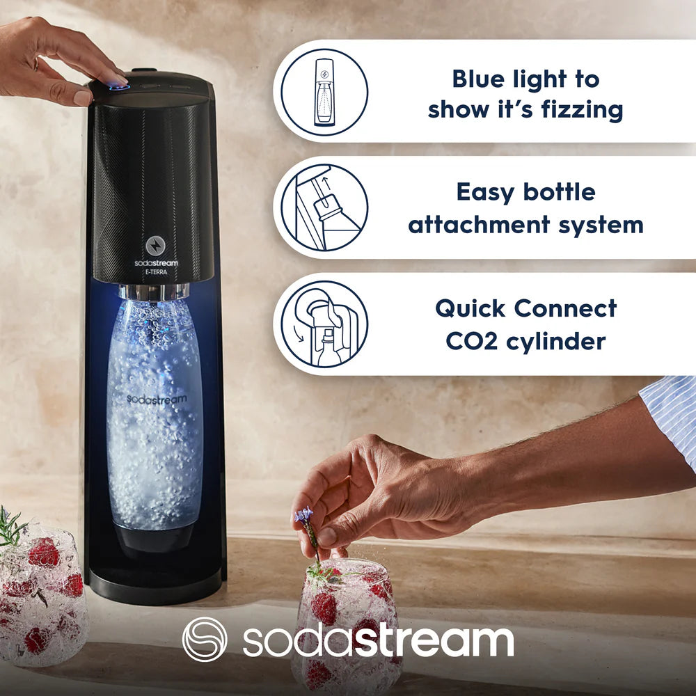 SodaStream E-TERRA Sparkling Water Maker