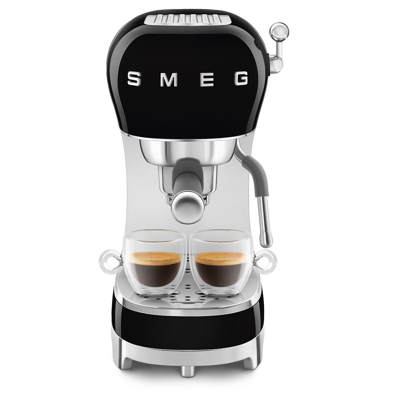 Smeg Espresso Coffee Machine with Steam Wand - ECF02