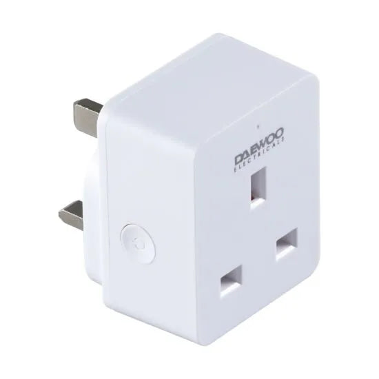 Adaptador de enchufe inteligente Daewoo Wifi de 13 A - ELA1404GE