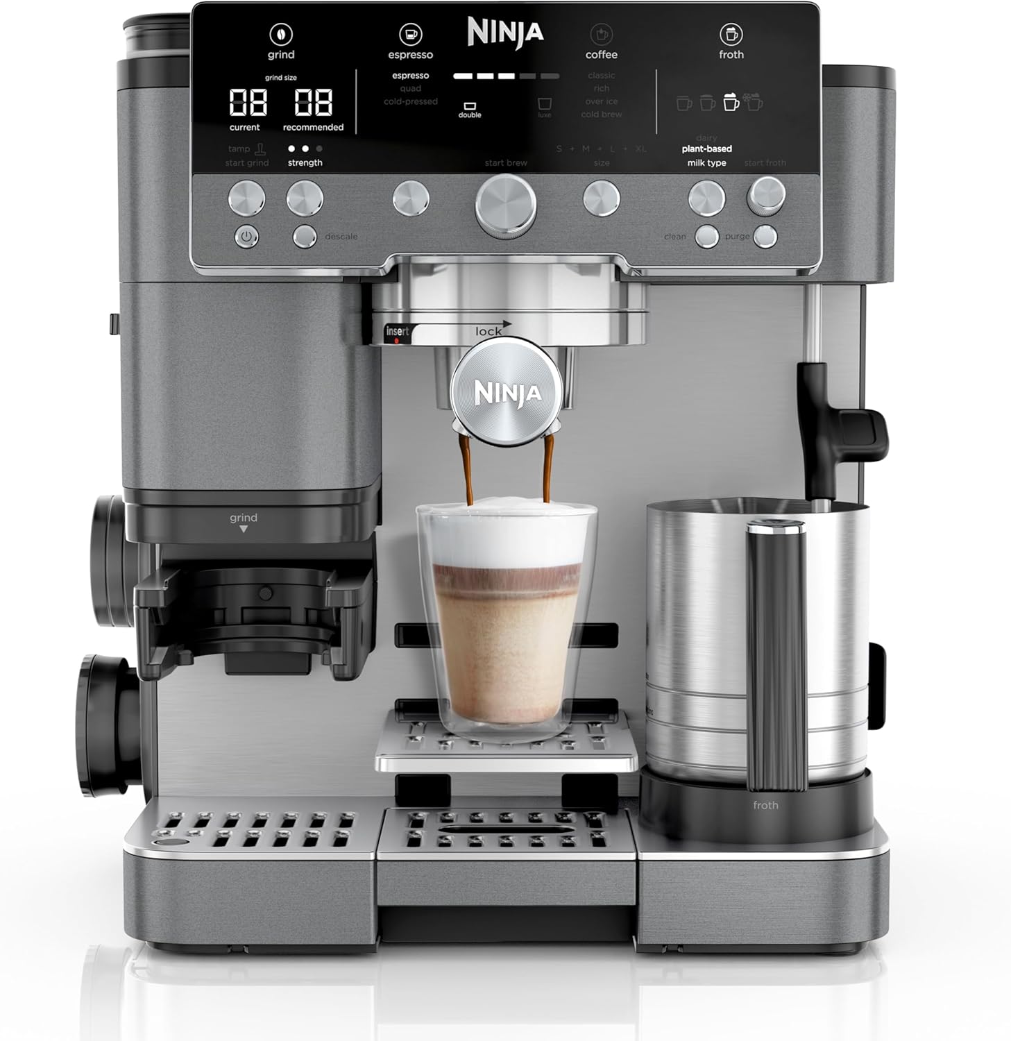 Máquina de café expreso Ninja Luxe Café Premier | ES601UK