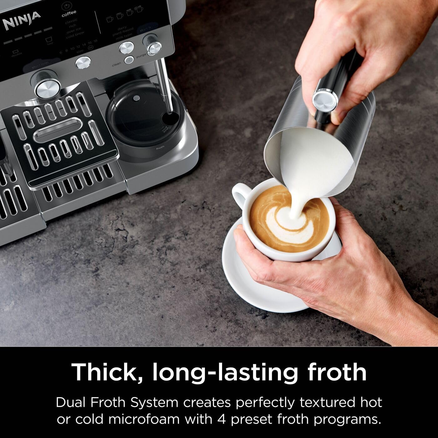 Máquina de café expreso Ninja Luxe Café Premier | ES601UK