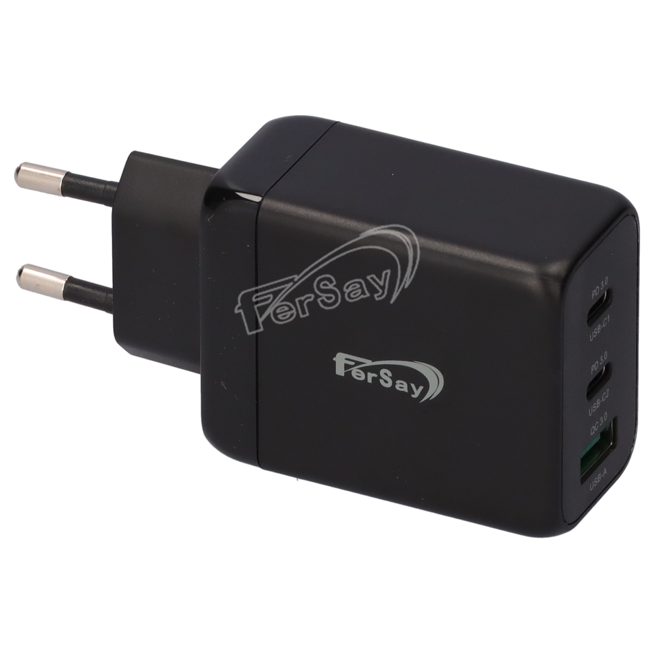 Cargador rápido Fersay con puerto USB y USB-C - FERSAY-AR23