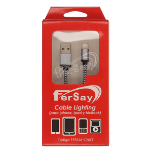 Fersay Lightning Cable 2.0 for iPhone, iPad, Macbook | FERSAY-C26LT