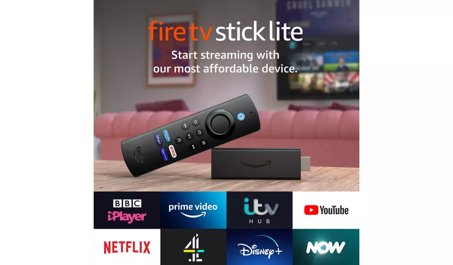 Amazon Fire TV Stick Lite with Alexa Voice Remote