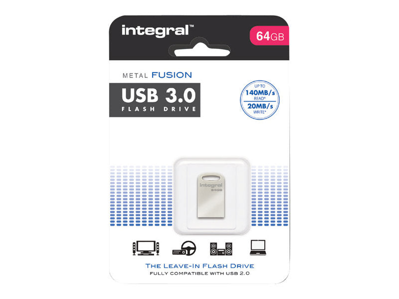 Integral Fusion USB 3.0 - USB flash drive - 64GB