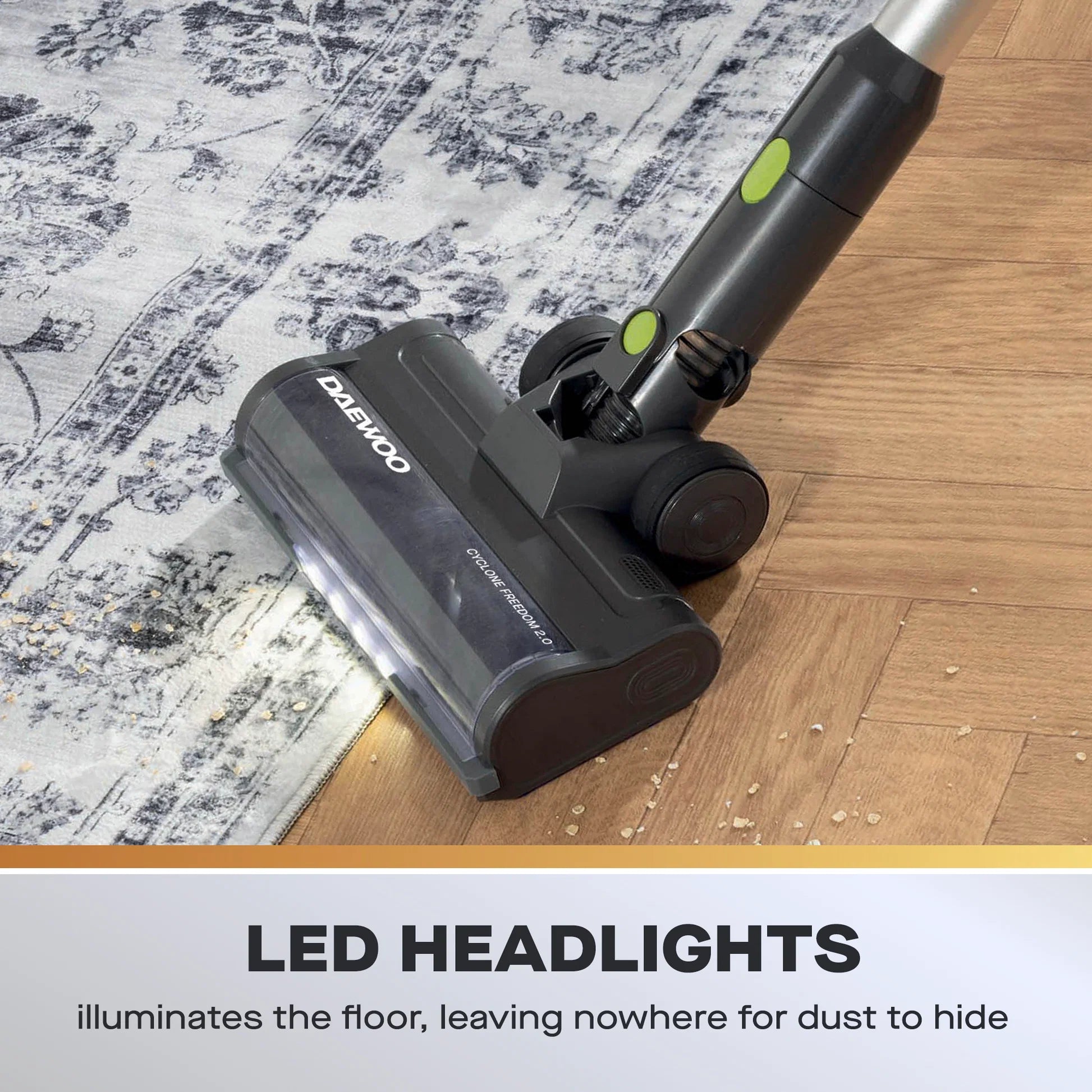 Daewoo Cyclone Freedom 2.0 2-in-1 Cordless Vacuum Cleaner - FLR00174GE