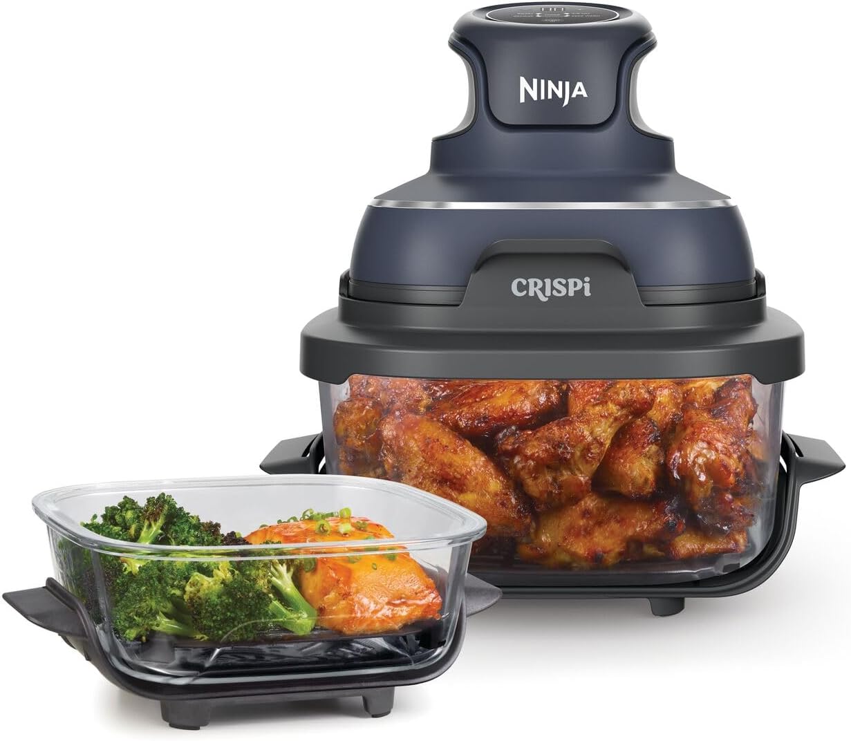 Ninja CRISPi 4-in-1 Portable Glass Air Fryer - FN101UK