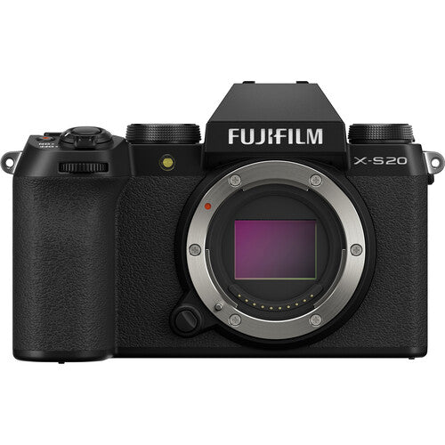 Fujifilm X-S20 Digital Camera with XC 15-45mm OIS PZ Lens - Black