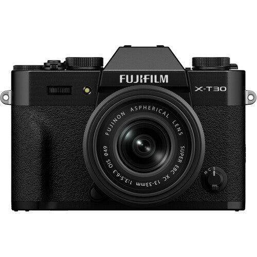Fujifilm X-T30 III Mirrorless Camera with 13-33mm f/3.5-6.3 Lens - Black
