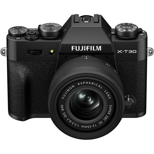 Fujifilm X-T30 III Mirrorless Camera with 13-33mm f/3.5-6.3 Lens - Black