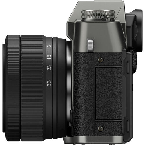 Fujifilm X-T30 III Mirrorless Camera with 13-33mm f/3.5-6.3 Lens - Charcoal Silver