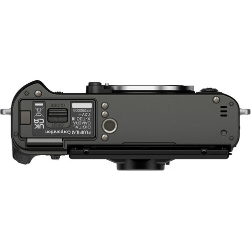 Fujifilm X-T30 III Mirrorless Camera with 13-33mm f/3.5-6.3 Lens - Charcoal Silver