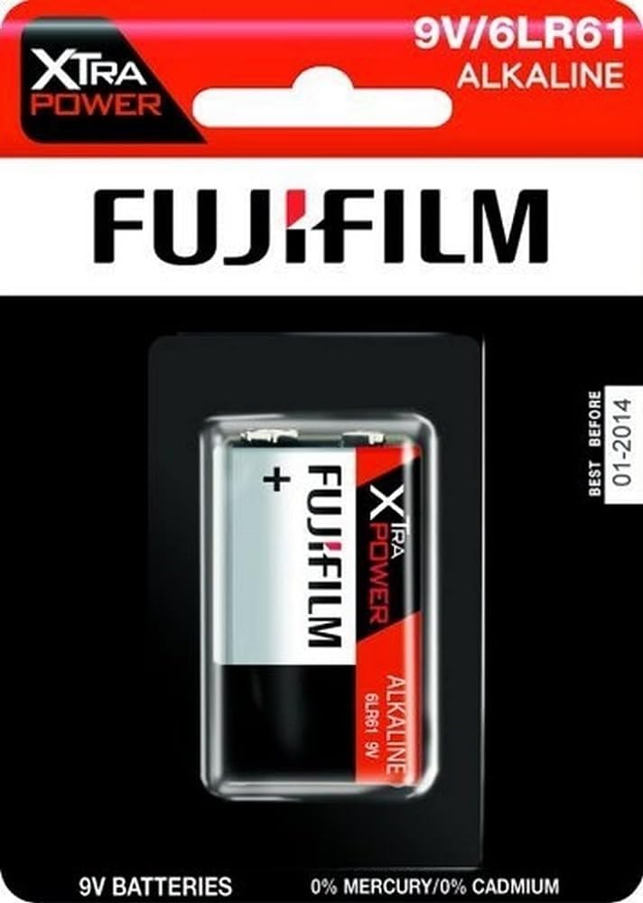 Pilas alcalinas Fujifilm de 9 V - 6LR61