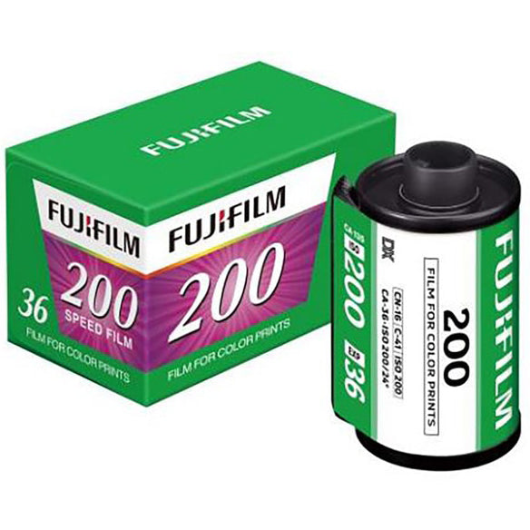 Fujifilm Fujicolor 200 135-36 Exposiciones