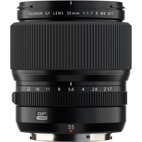 Fujifilm GF 55mm f/1.7R WR Lens For Fujifilm G