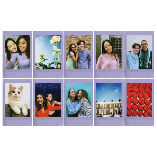 Película instantánea Fujifilm INSTAX MINI color lavanda suave | 10 exposiciones 