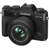 Fujifilm X-T30 II Camera With XC 15-45mm Lens | Black