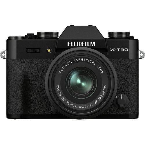 Fujifilm X-T30 II Camera With XC 15-45mm Lens | Black