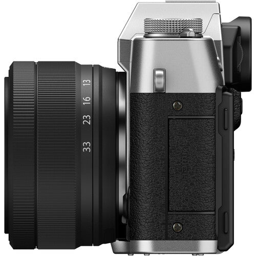 Fujifilm X-T30 III Mirrorless Camera with 13-33mm f/3.5-6.3 Lens - Silver