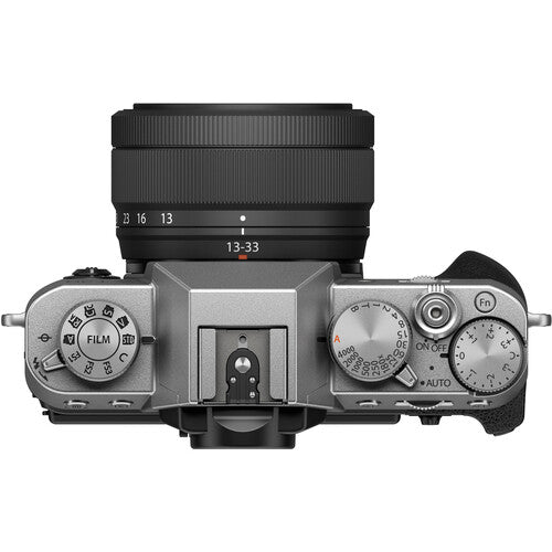 Fujifilm X-T30 III Mirrorless Camera with 13-33mm f/3.5-6.3 Lens - Silver