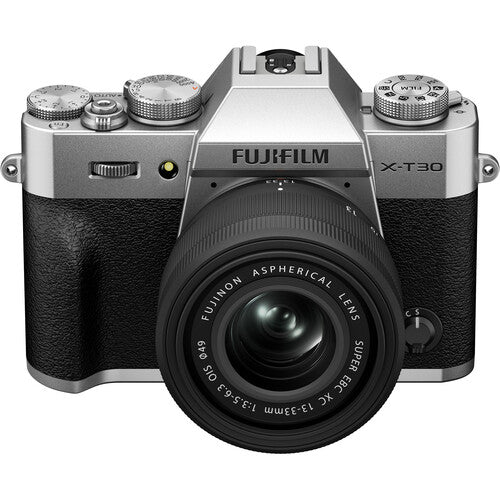 Fujifilm X-T30 III Mirrorless Camera with 13-33mm f/3.5-6.3 Lens - Silver