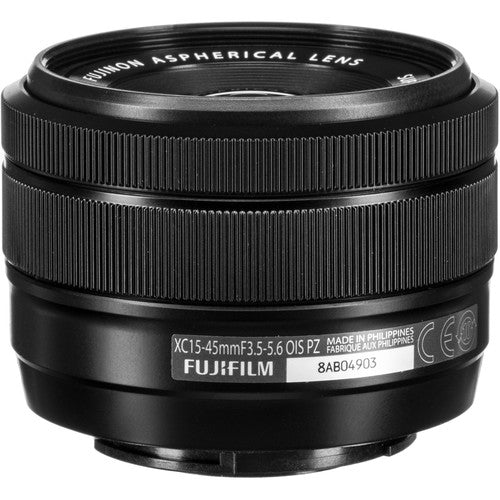 Fujifilm XC 15-45mm f/3.5-5.6 OIS PZ Lens - Black