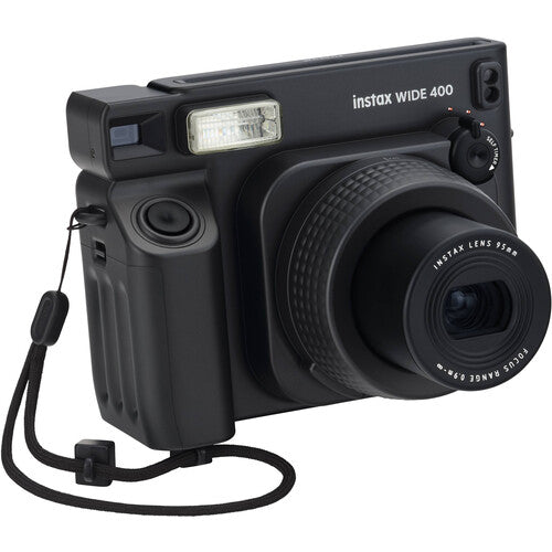 Fujifilm instax WIDE 400 Instant Film Camera - Black