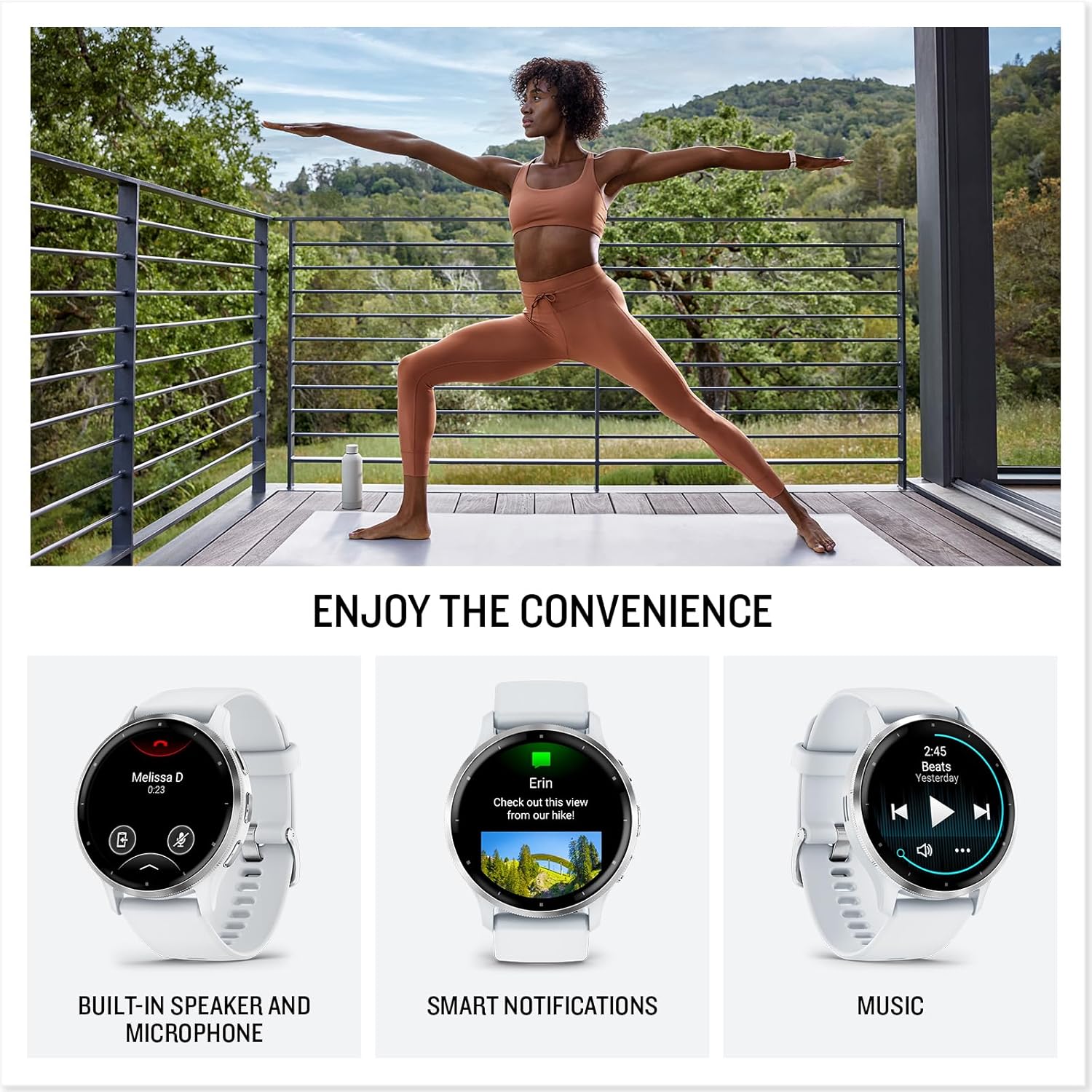 Garmin Venu 3S GPS 41mm AMOLED Touchscreen Smartwatch