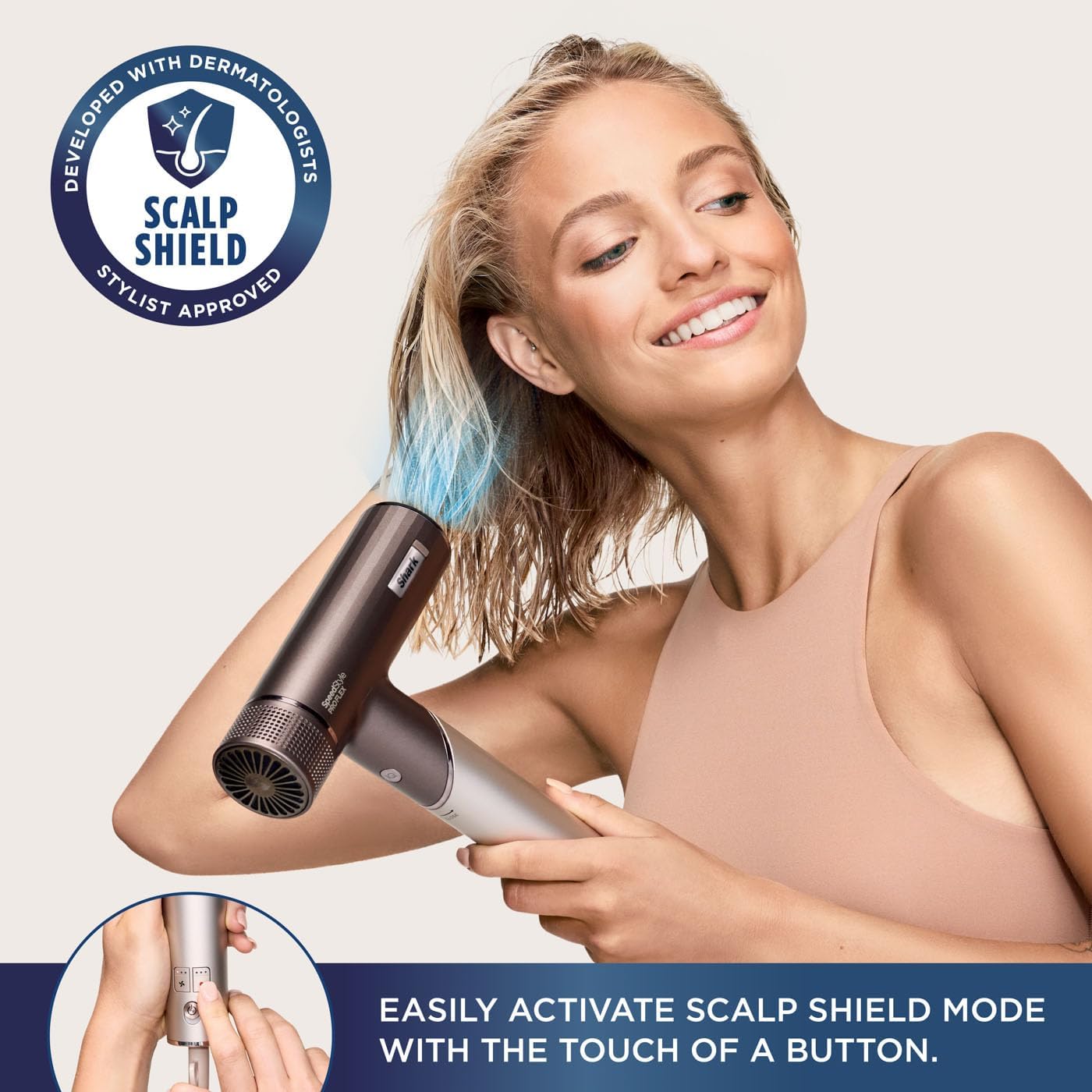 Shark SpeedStyle Pro FLEX 4-in-1 High-Velocity Hair Dryer System - HD542UK