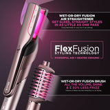 Shark FlexFusion Straight 5-in-1 Air Styler & Dryer & Ceramic Straightener with Case - HD652SUK