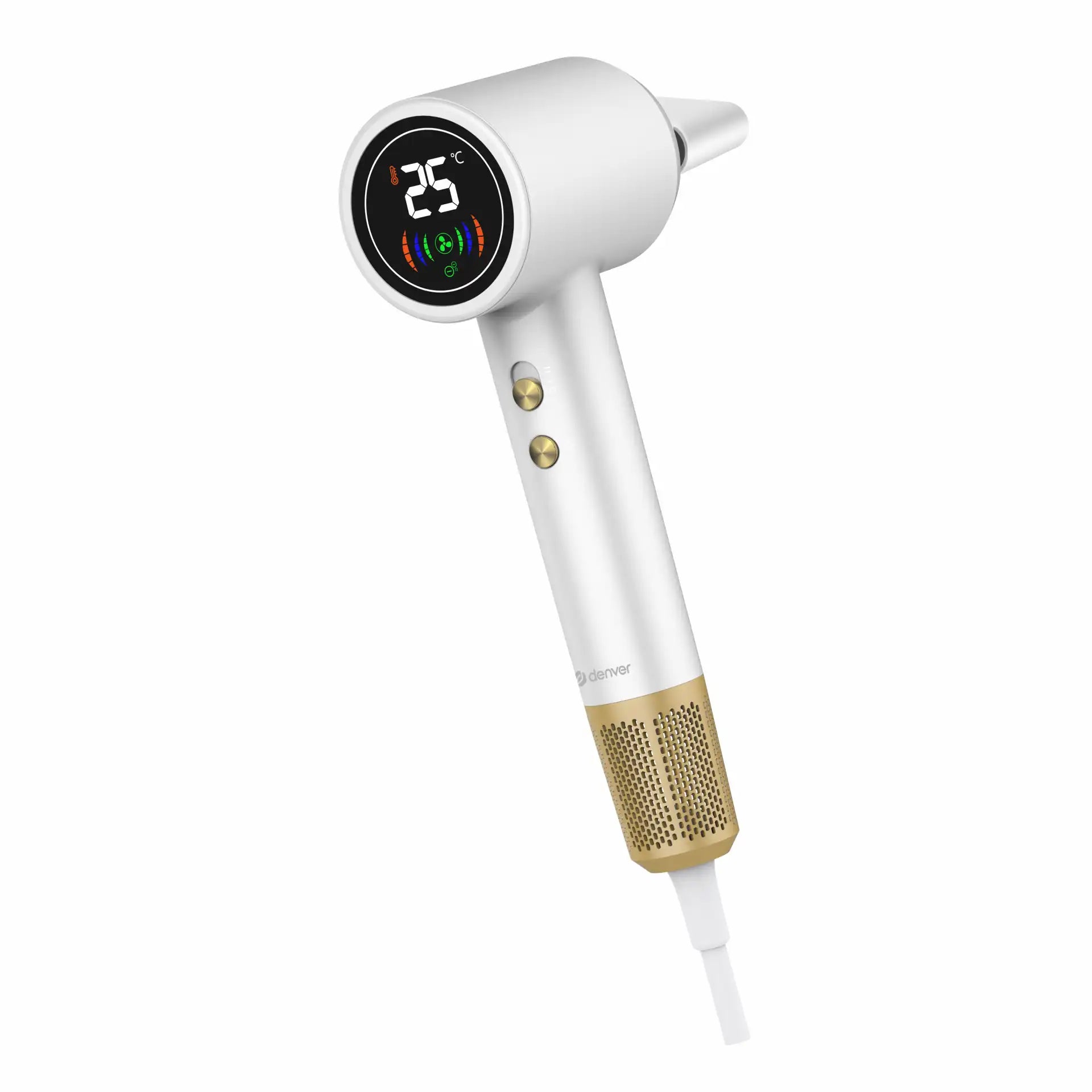 Denver High-speed Hair Dryer with LED Digital Display - HDD-1400