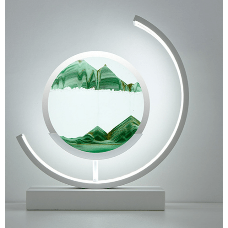 Half Moon Crescent Sand Picture