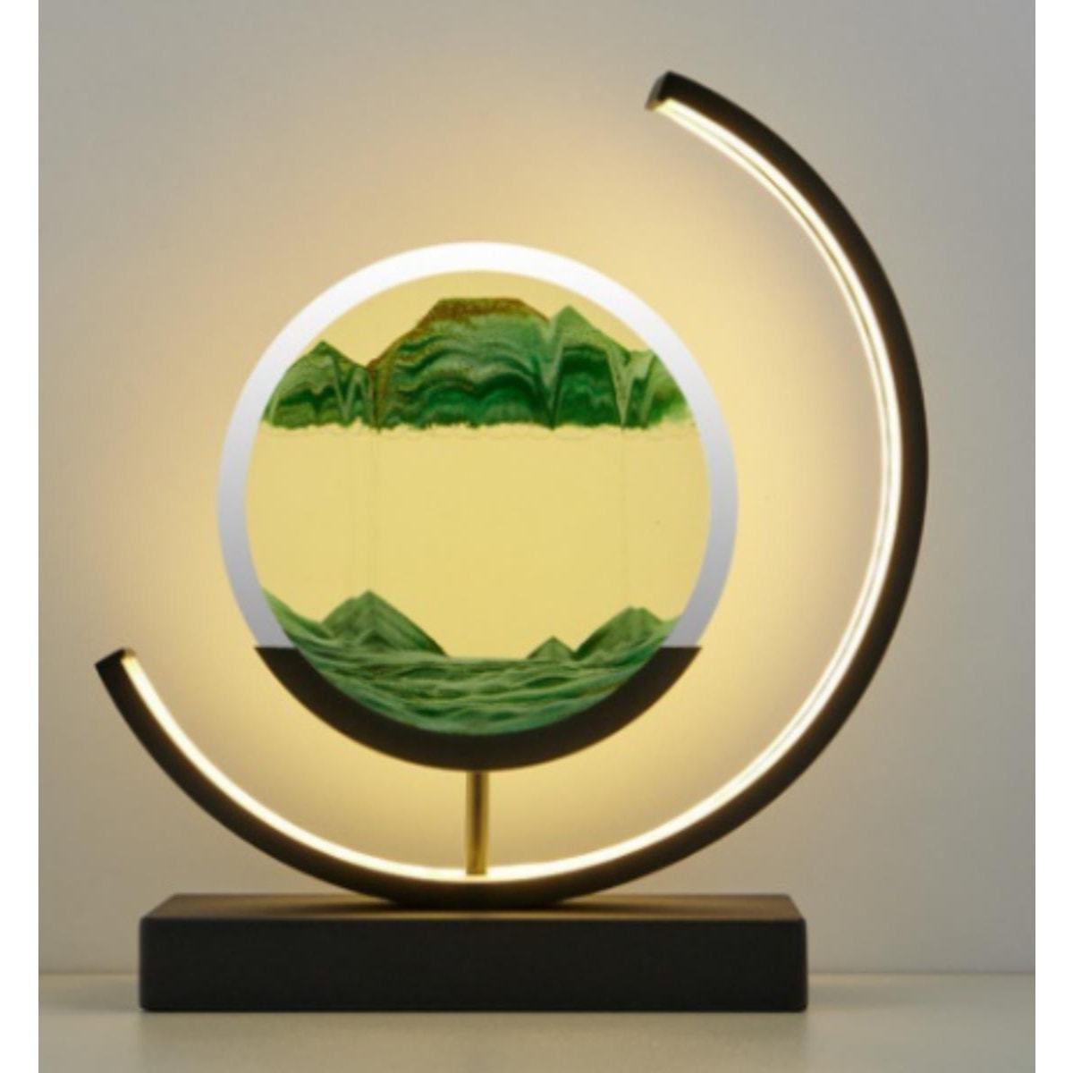 Half Moon Crescent Sand Picture