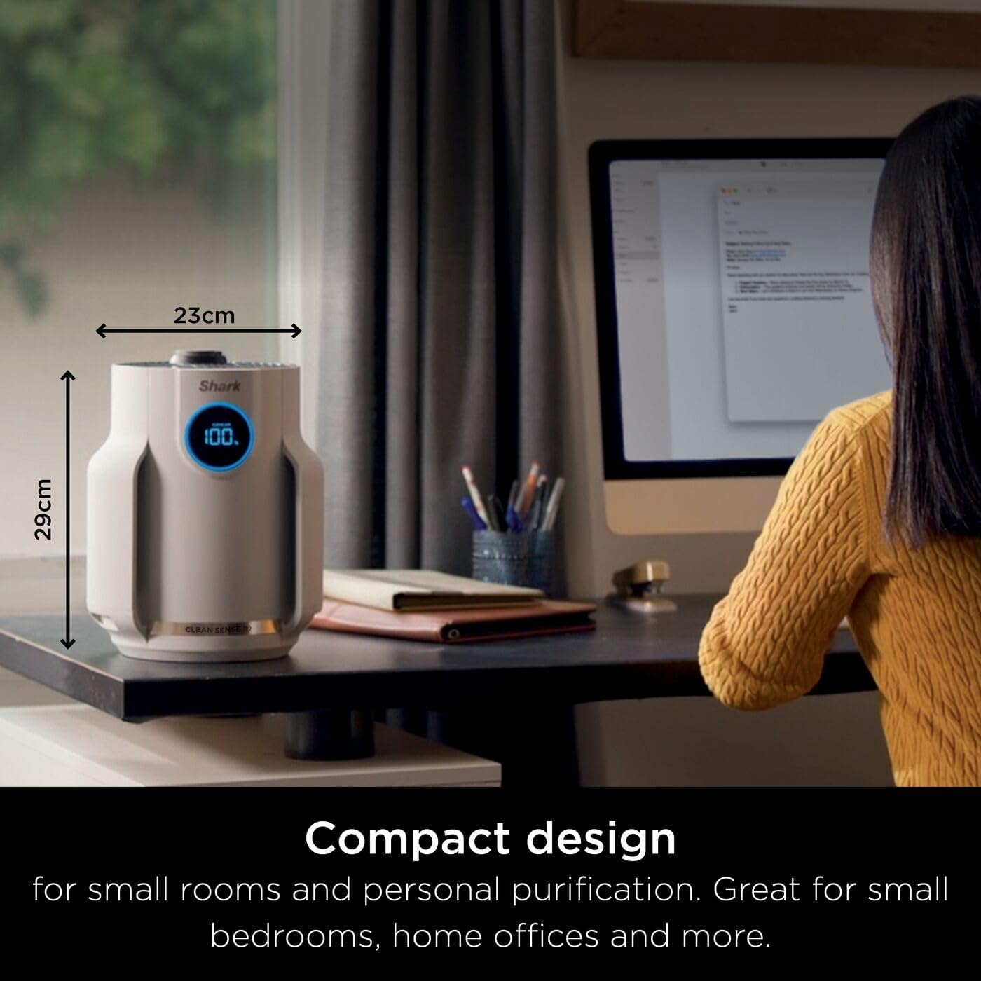 Shark NeverChange5 Air Purifier Compact Pro - HP072UK
