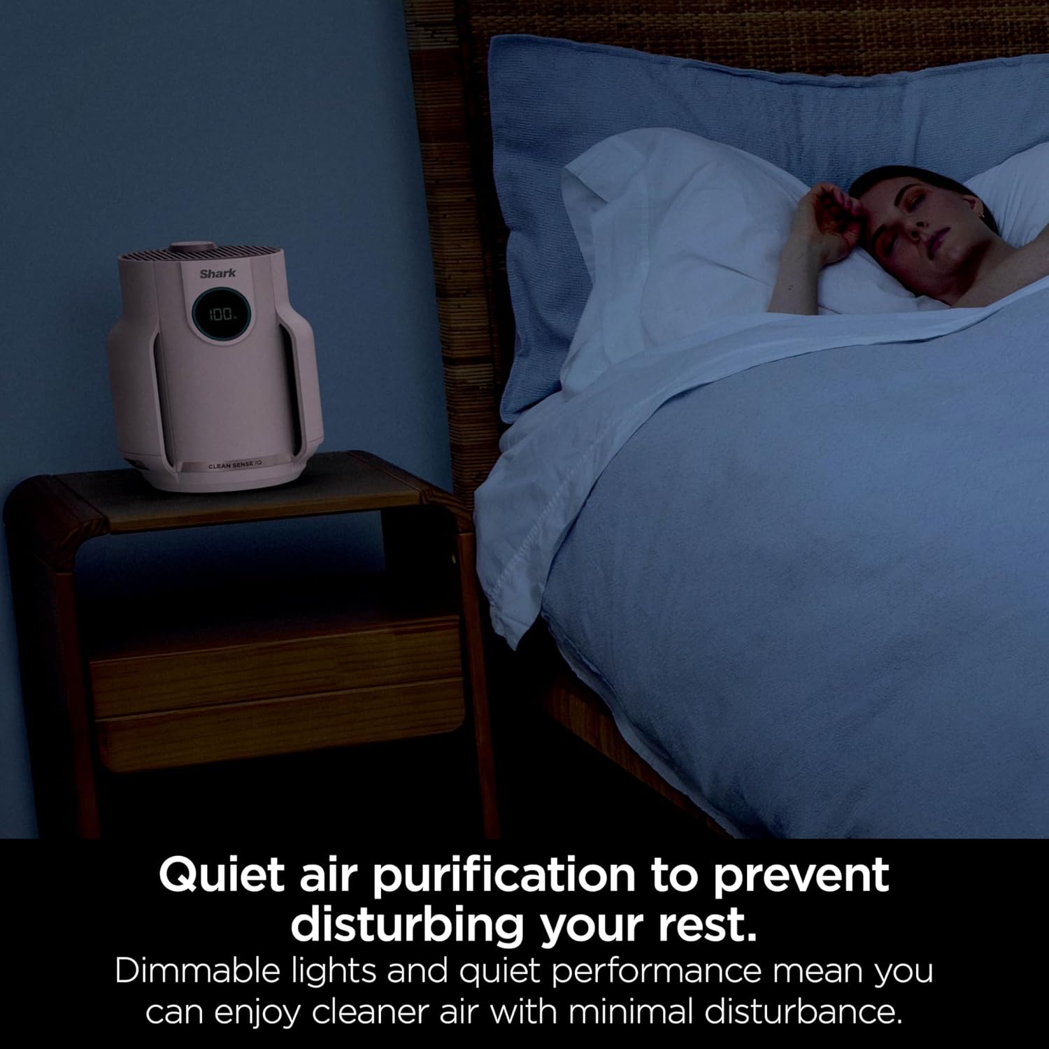 Purificateur d'air compact Shark NeverChange5 Pro - HP072UK