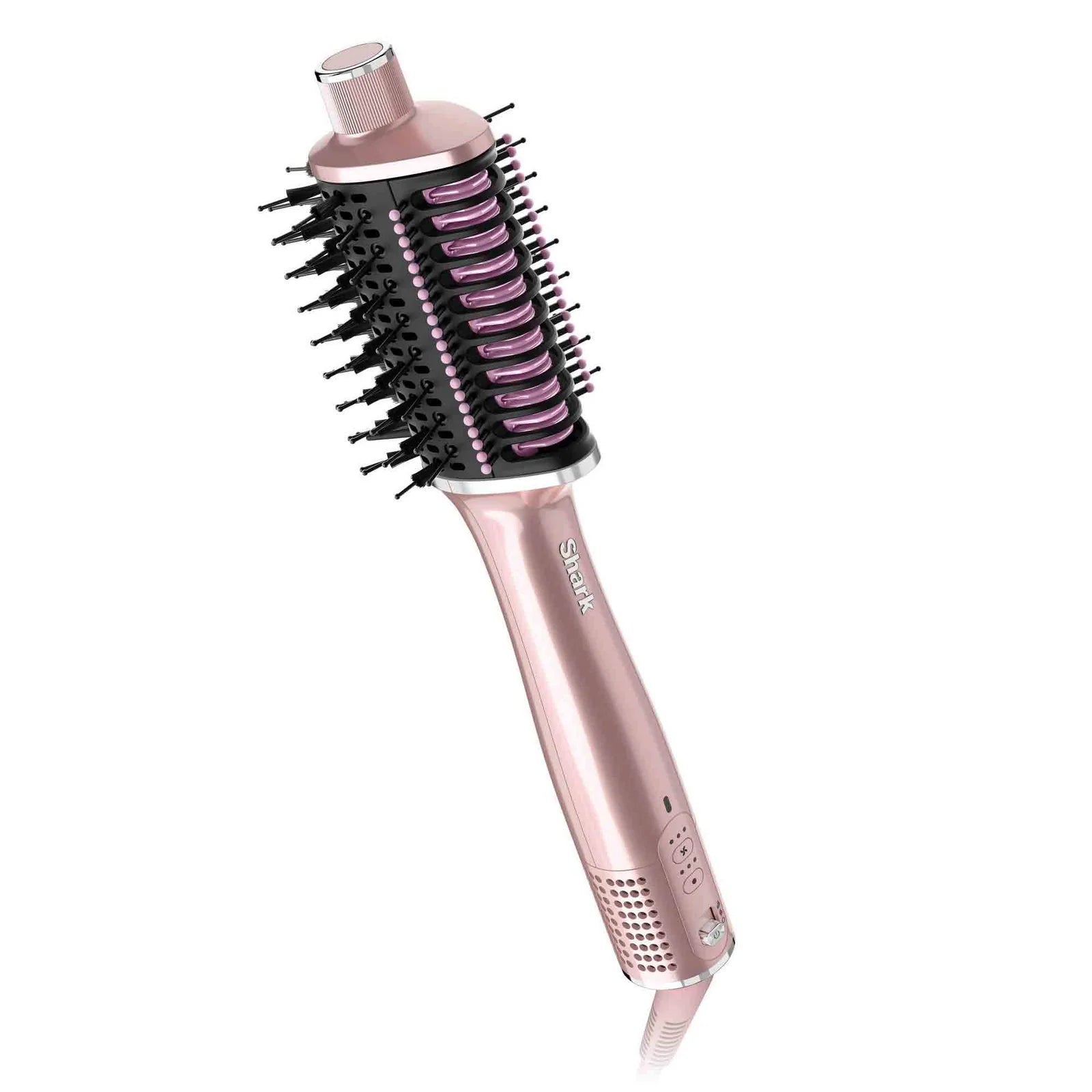 Shark Glossi Hot Brush + Air Glosser - Peony Pink HT302