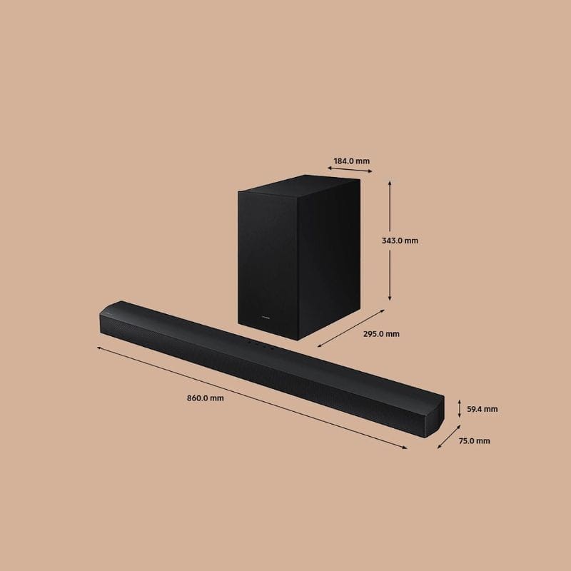 Samsung 3.1 Channel Soundbar - HW-B650D