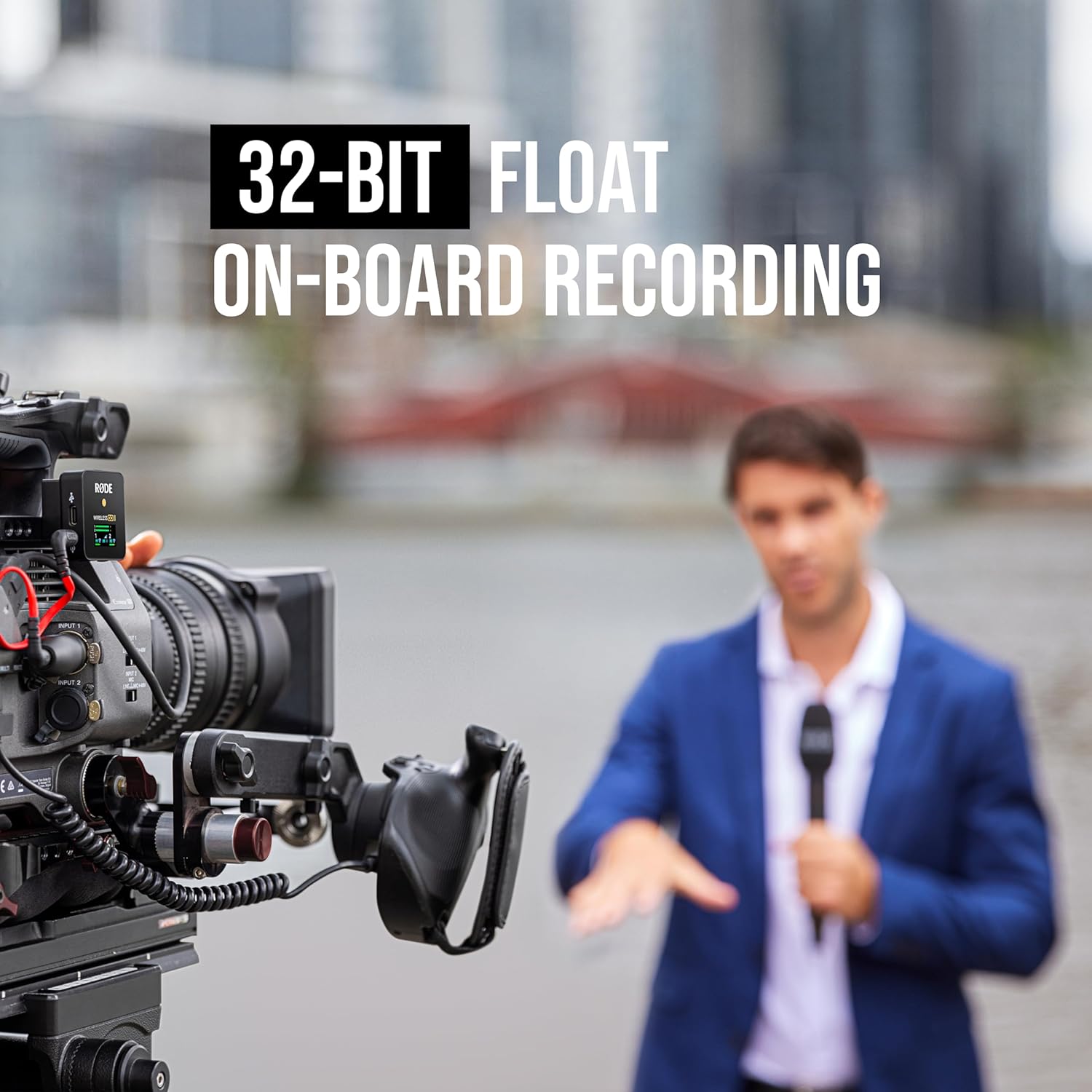 Rode Interview PRO Wireless Handheld Condenser Microphone - INTERVIEWPRO