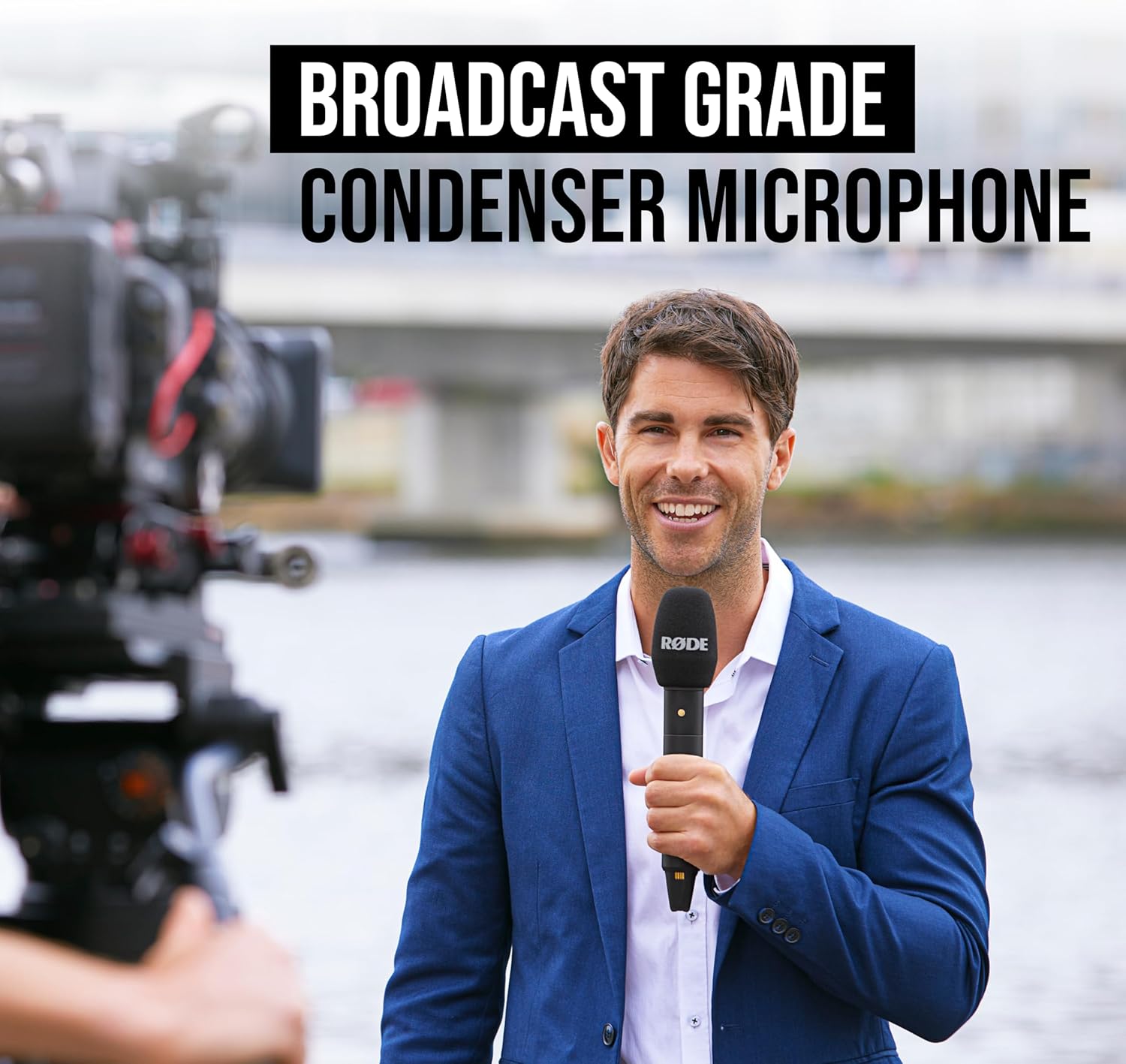 Rode Interview PRO Wireless Handheld Condenser Microphone - INTERVIEWPRO