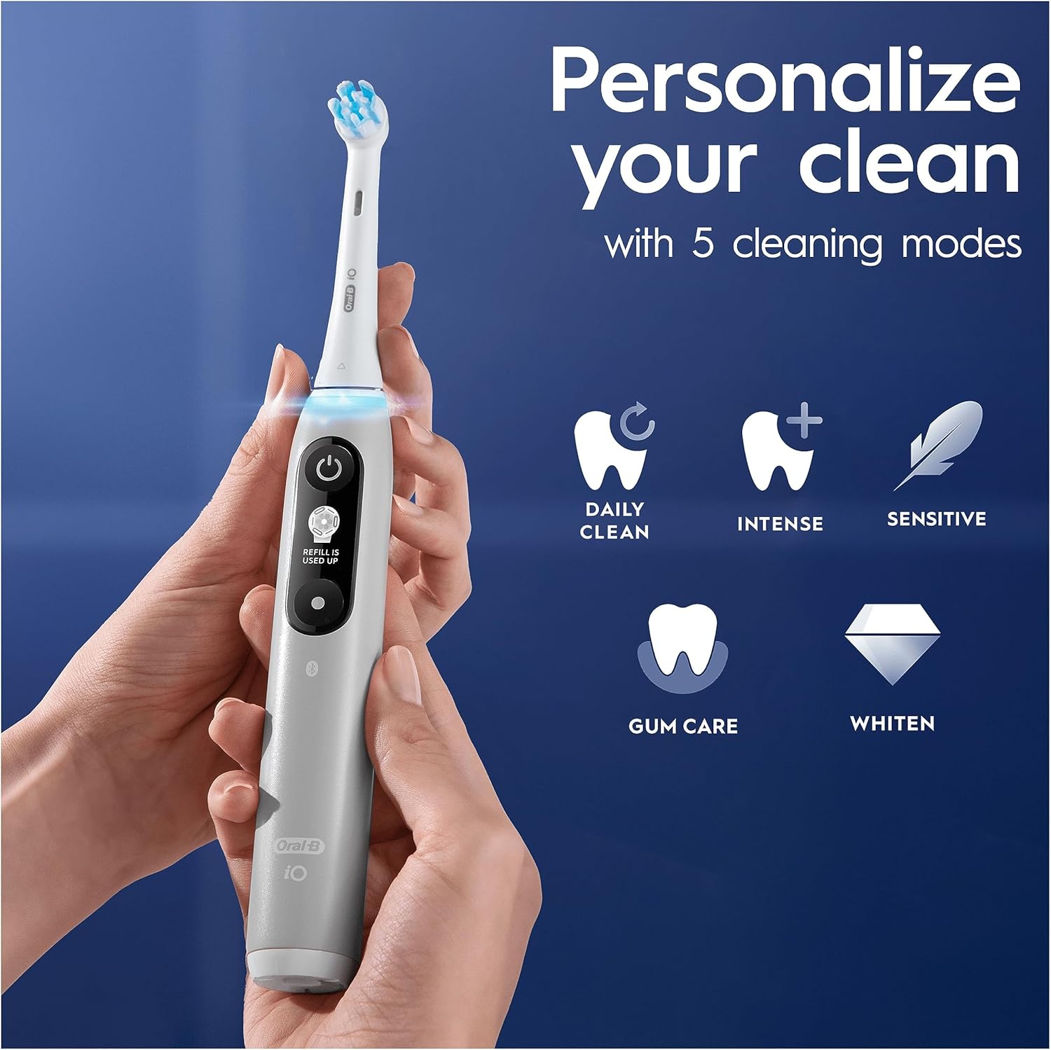 Oral B iO6 Electric Toothbrush with Travel Case - Grey