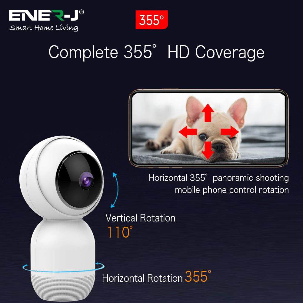 Cámara IP inteligente premium para interiores ENER-J con seguimiento automático - IPC1020