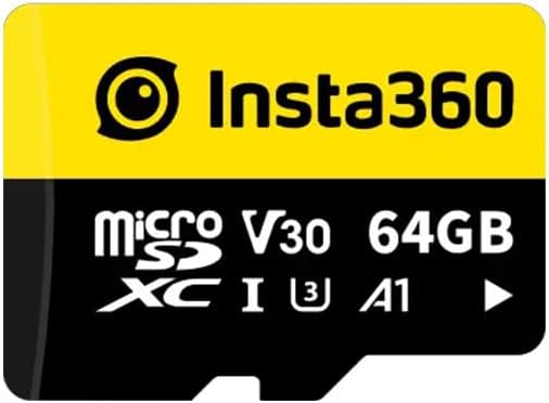 Insta360 64GB microSD UHS-I V30 Memory Card