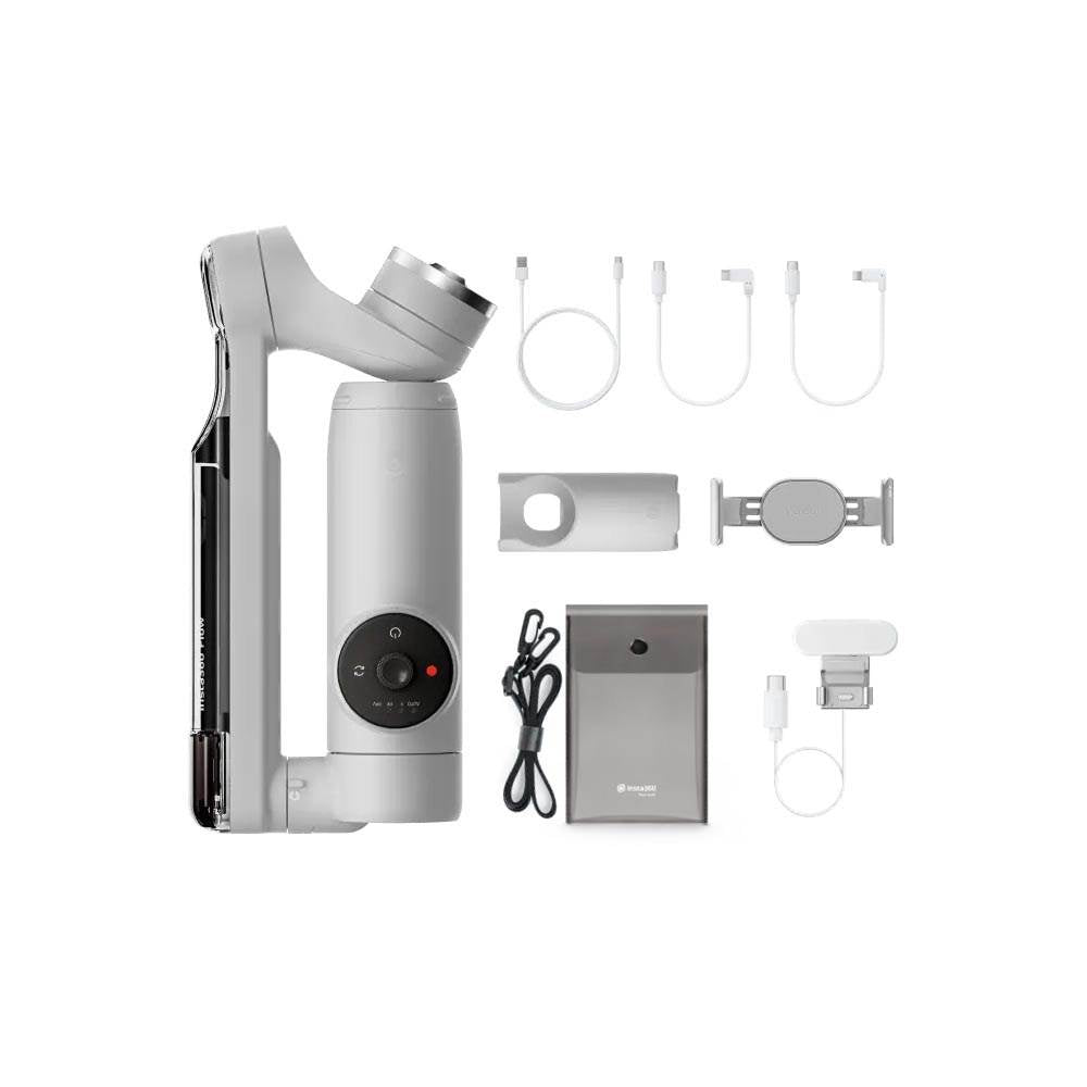 Kit Insta360 Flow Creator con estabilizador de seguimiento de IA
