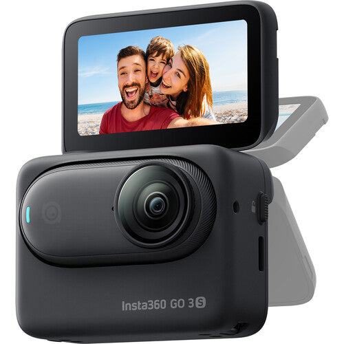 Caméra d'action Insta360 GO 3S, pack standard 128 Go | Noir minuit
