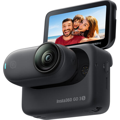 Caméra d'action Insta360 GO 3S, pack standard 128 Go | Noir minuit