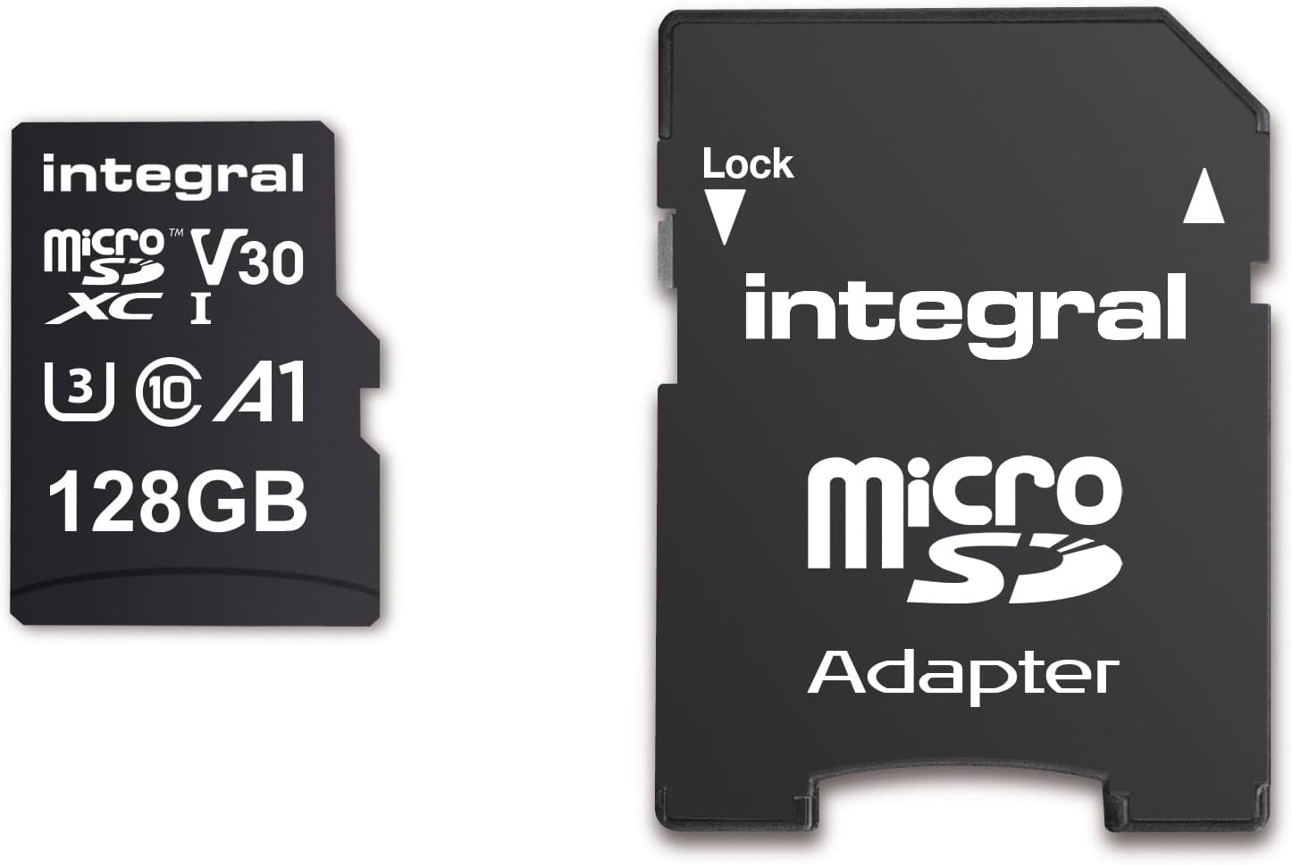 Integral High Speed microSD Card MICROSDHC/XC V30 UHS-I U3