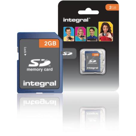 Tarjeta de memoria flash SD MLC Integral de 2 GB