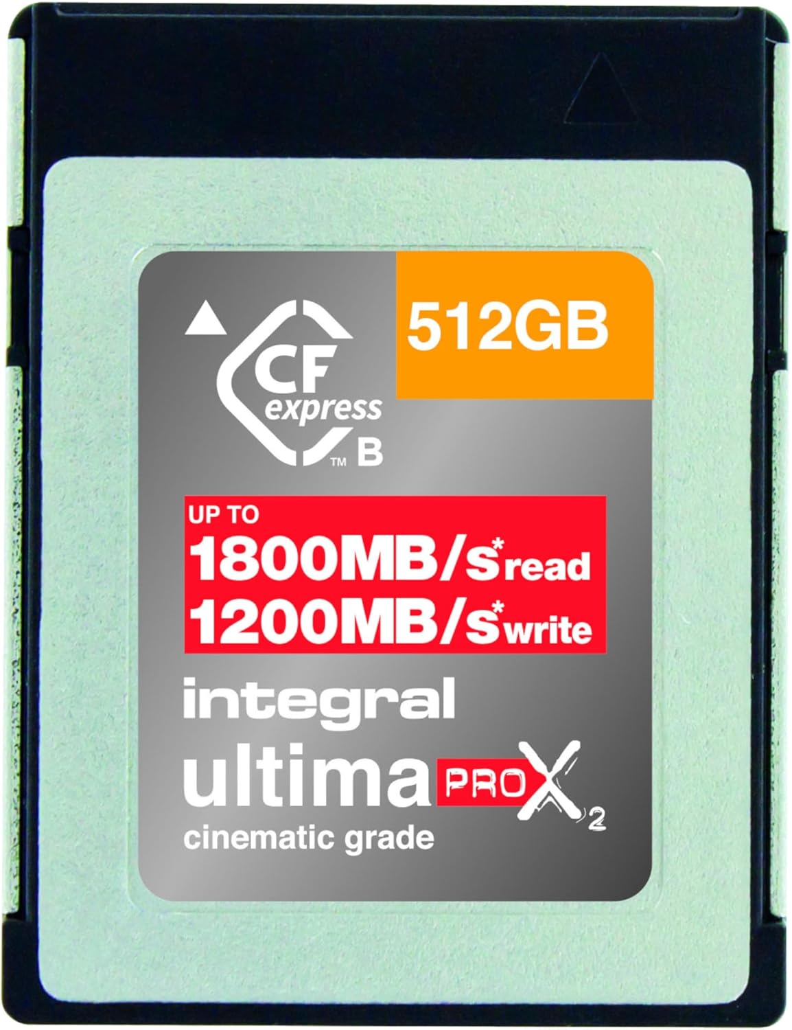 Integral 512MB ULTIMAPRO X2 CFEXPRESS Type B 2.0 Card - INCFE512G1800/1200/S900